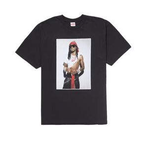 Supreme Playboy Carti Photo Tee Black Size XL FW25 Week 1 Brand New